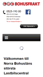 Mobile Screenshot of lbcbohusfrakt.se